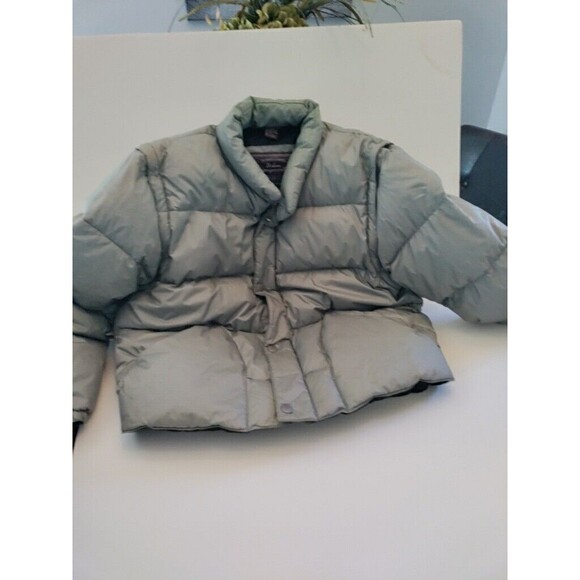 Extra Large Unisex Urban Equipment Gray Puffer Jacket With Removable Sleeves - Picture 15 of 16